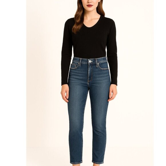 Weekend Max Mara Cropped Cigarette Jeans High Rise Women's Size 6 - Picture 9 of 9